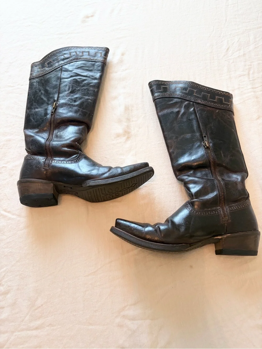 Ariat Sahara Leather Mid-Calf Riding Boots